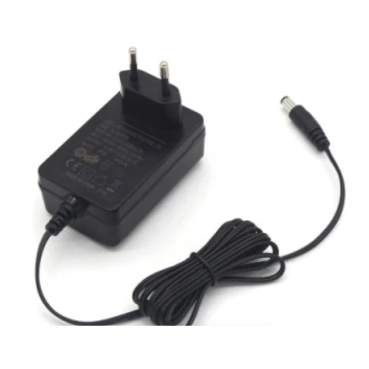 AC Adapter EU Plug 12V, 1A Wall Mount Indoor Use