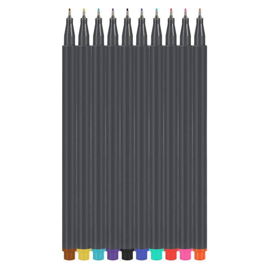 Drawing Pointers, Fine liners, Sipa 10 pcs. fine line drawing pen SR153