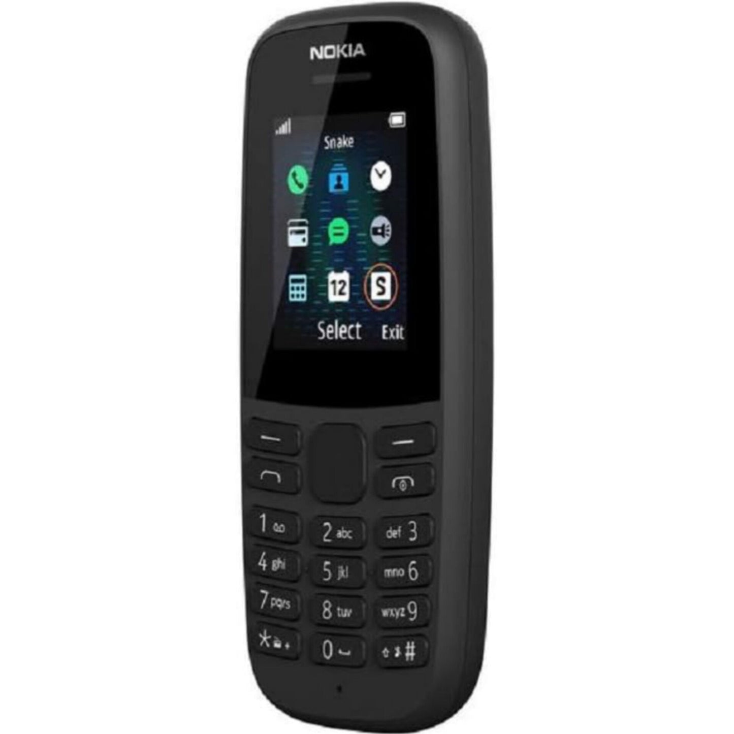 Nokia 105 (4th Edition) all carriers 1.77 Inch display non-PTA Dual SIM Black