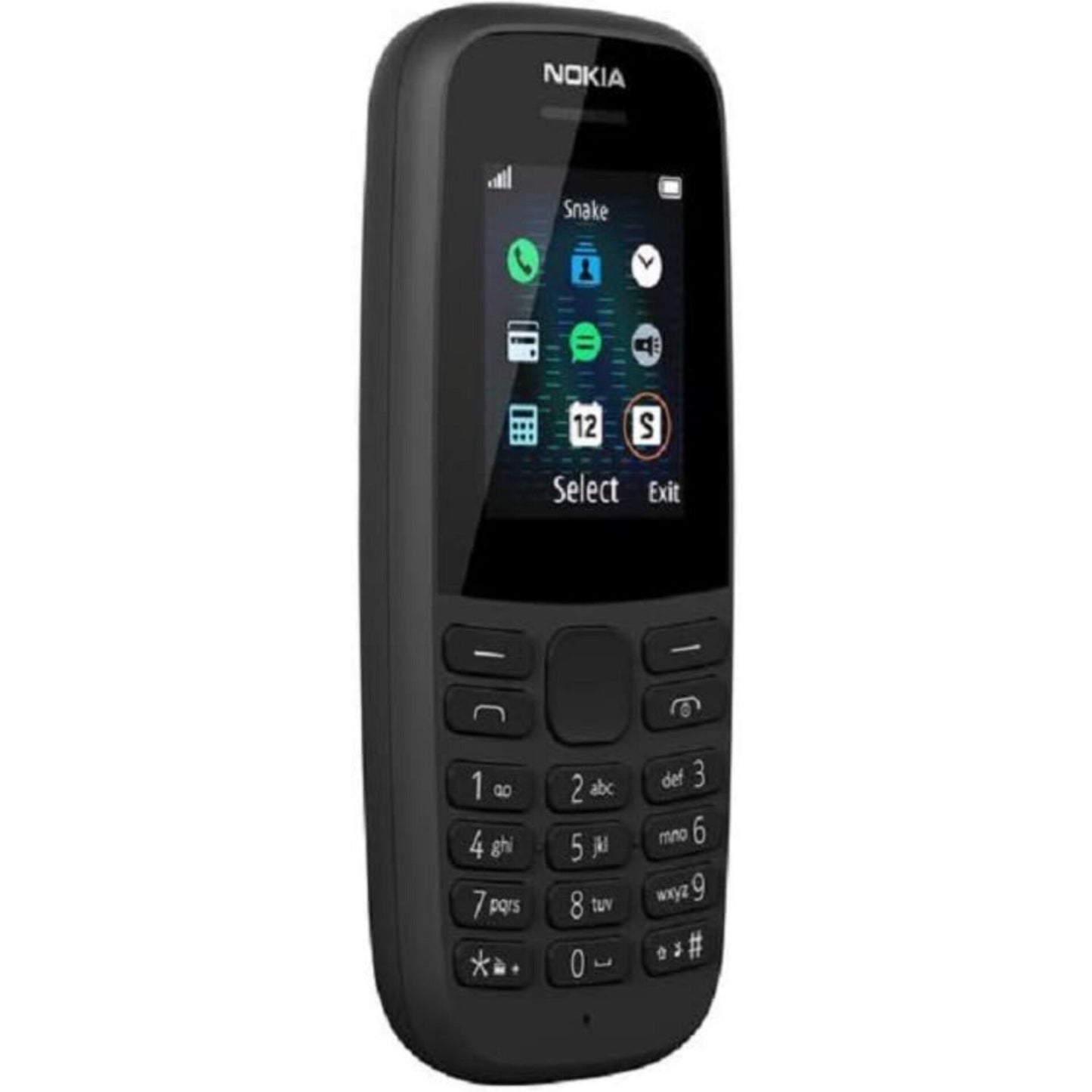 Nokia 105 (4th Edition) all carriers 1.77 Inch display non-PTA Dual SIM Black