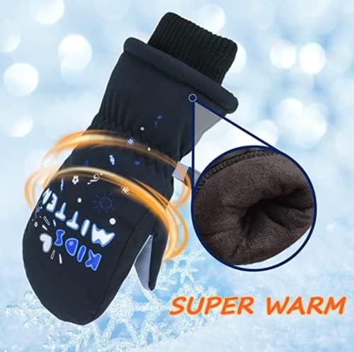 Kids Mitten Boys Girls Winter Waterproof Cold Weather Warm Snow Ski Gloves for Baby Girl Boy outdoor 2-9 Age…