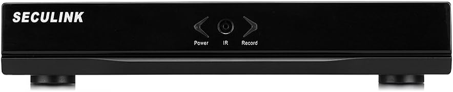 Seculink 8-Channel 48V POE NVR 2K 5MP Super HD 1920P Network Video Recorder Cloud P2P Remote Access Motion Alert