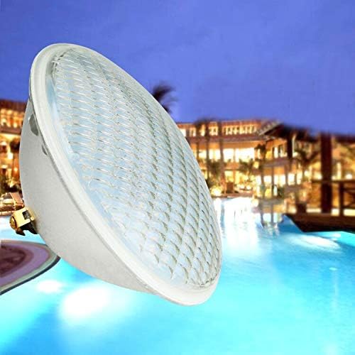 KWODE LED Pool Lighting, 36W PAR56 Headlight Underwater LED Lighting, IP68 Waterproof Pool Headlight 12V LED Pool Lights 6000K Cool White Pool Light [Energy Class F]