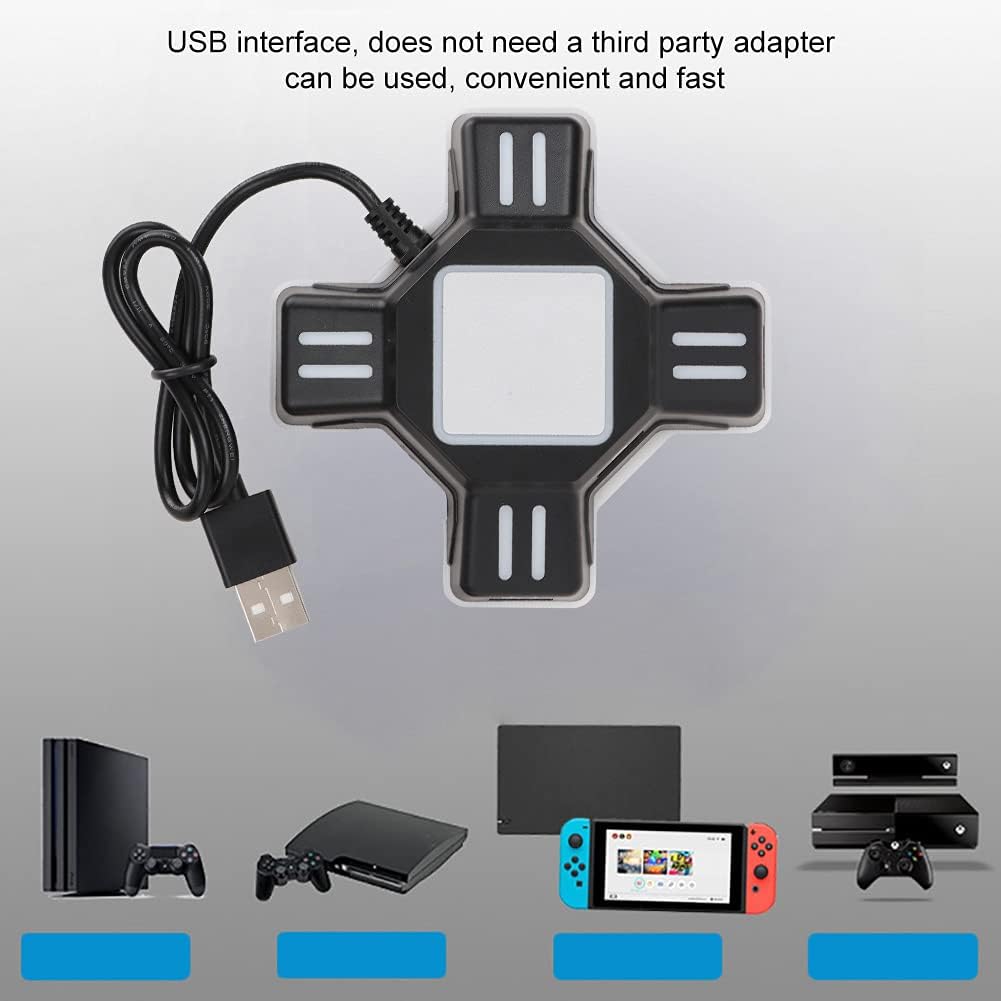 KX Gaming Controller Adapter Compatible with PS4 / Xbox One / Nintendo Switch / PS3 / Xbox 360 / Xbox 360 Slim Keyboard and Mouse Converter with USB Interface