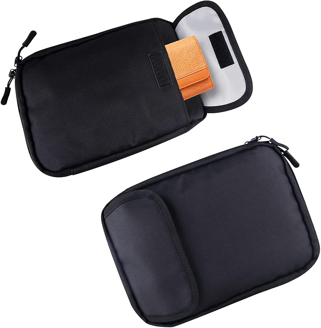 Travel Electronics Organizer Cable Organizer Bag Electronics Accessories Case for USB,Chargers,Power Bank etc. (Black-01)