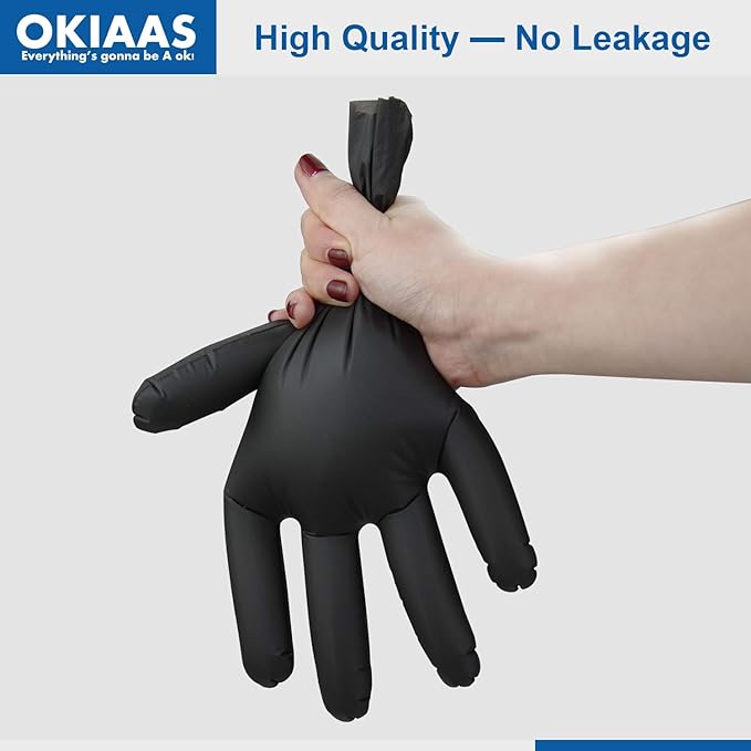 Disposable Gloves by OKIAAS, Medium, TPE Bulk