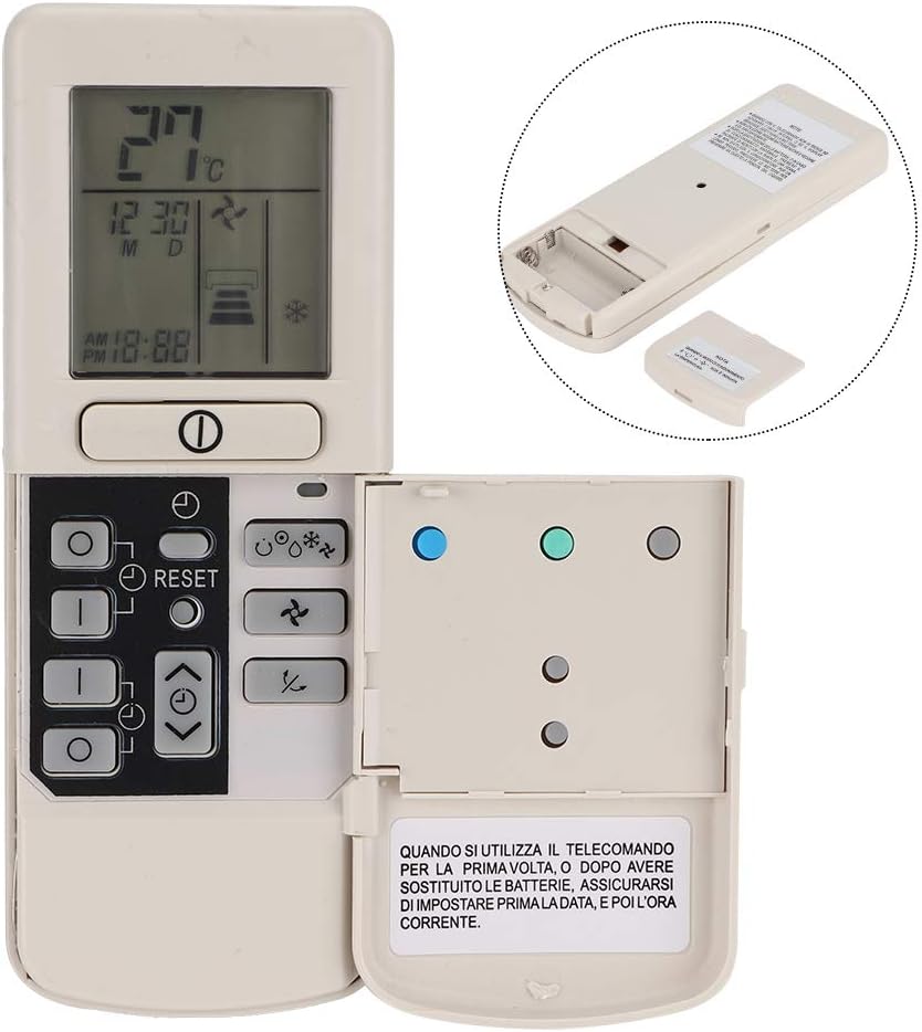 Cooling Air Conditioner Remote Control,Universal Air Conditioner Remote Control Replacement for Hitachi RAR-2A1 RAR-52P1 RAR-2SP1 RAR-3U4 RAR-2P2