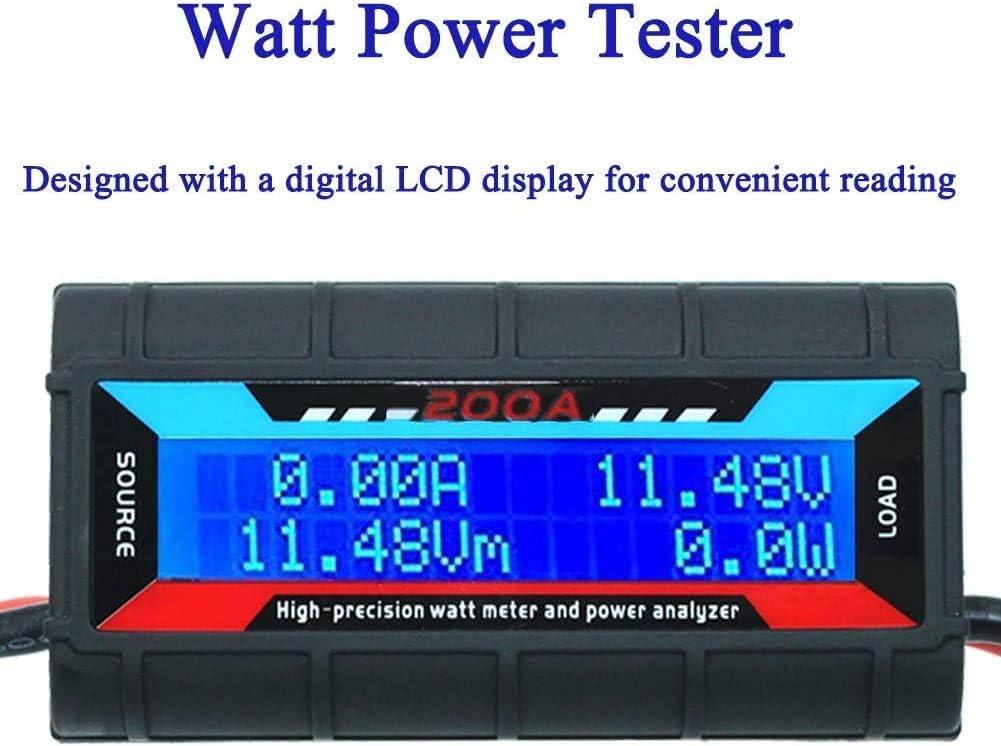 200A High Precision Wattmeter Detector Power Analyzer for RC Model Current Voltage Power