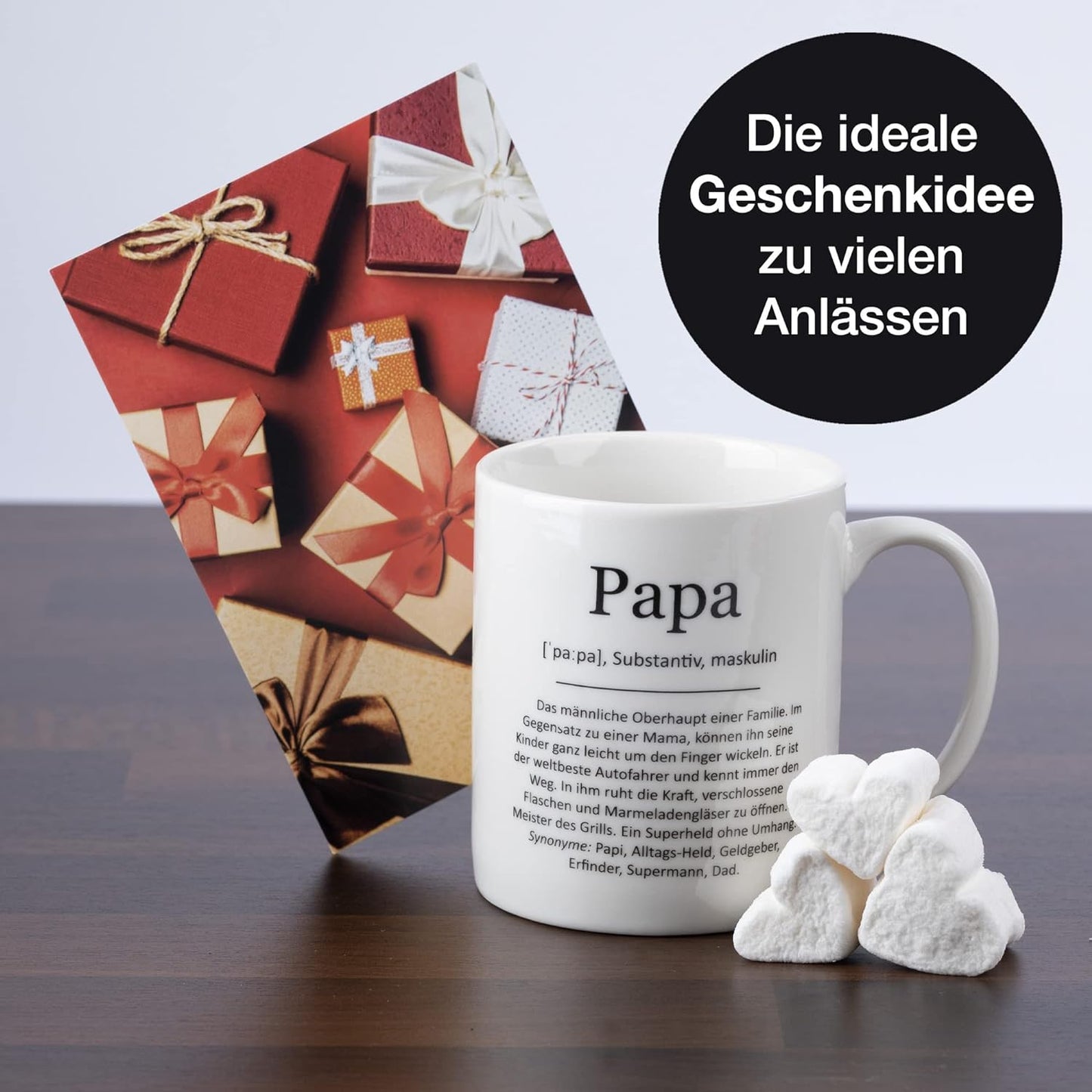 Papa Mug with Saying - Gift Father's Day Mug Dad in Loving Gift Box - Father's Day Gift Mug - Gifts for Men