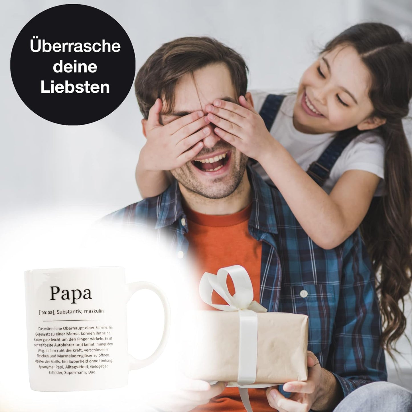 Papa Mug with Saying - Gift Father's Day Mug Dad in Loving Gift Box - Father's Day Gift Mug - Gifts for Men