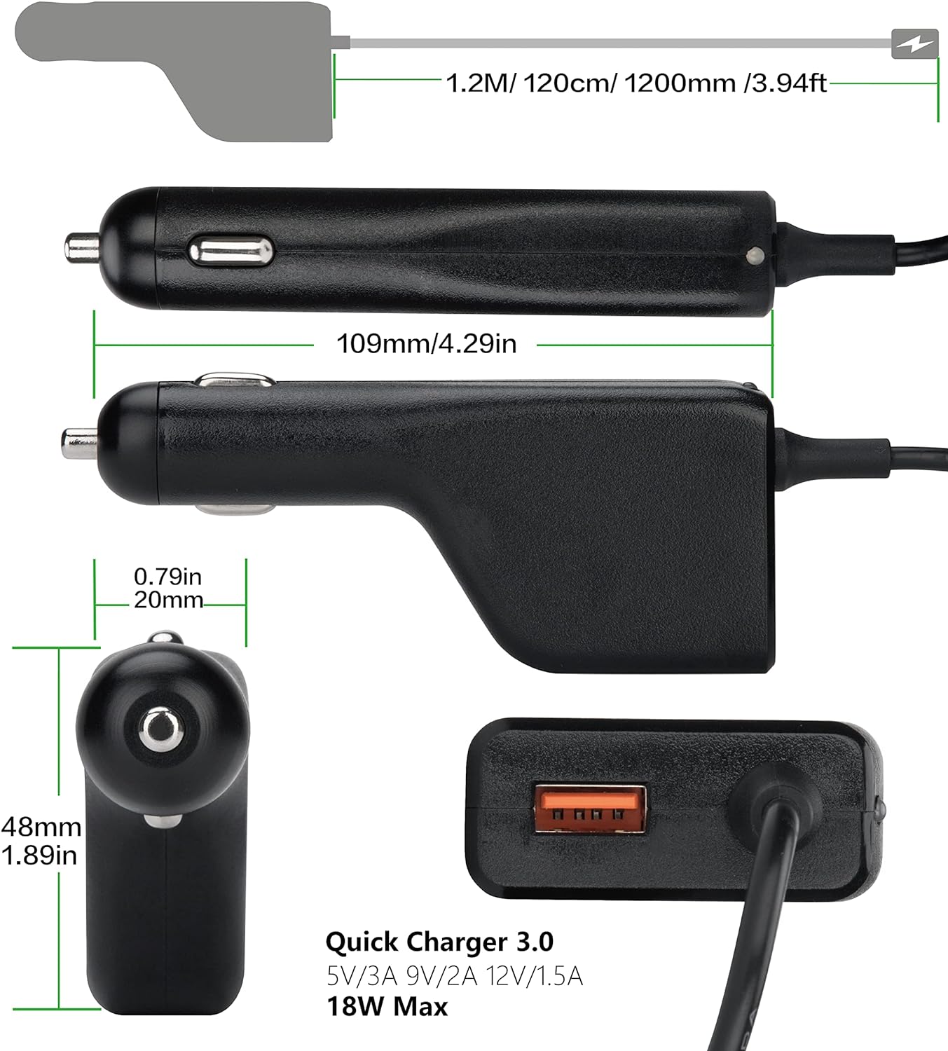 Laptop Charger By HELPERS LAB 19.5V 4.62A 3.33A 2.31A, Compatible for HP Laptop Envy EliteBook TouchSmart Folio Pavilion Stream Spectre Zbook chromebook Notebook Adapter Power Supply 90W 65W 45W