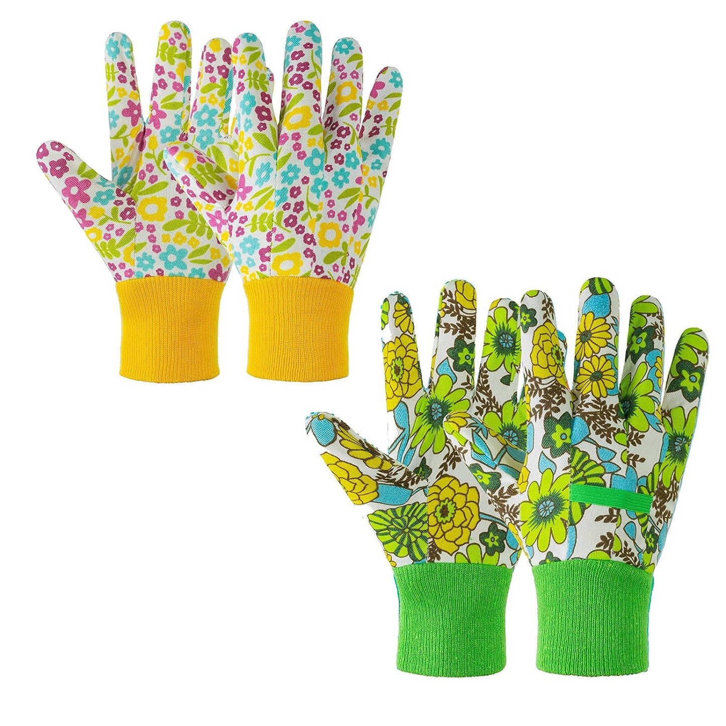 Gloves, 2 Pairs Women Work Gloves Protective Gloves Gardening Gloves Gloves Gloves