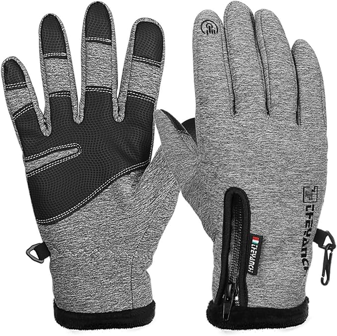 Miciler Unisex Winter Gloves, Touchscreen Gloves, Warm Gloves, Waterproof, Outdoors, Sports for Riding/Running/Skiing/Hiking/Cycling Gloves