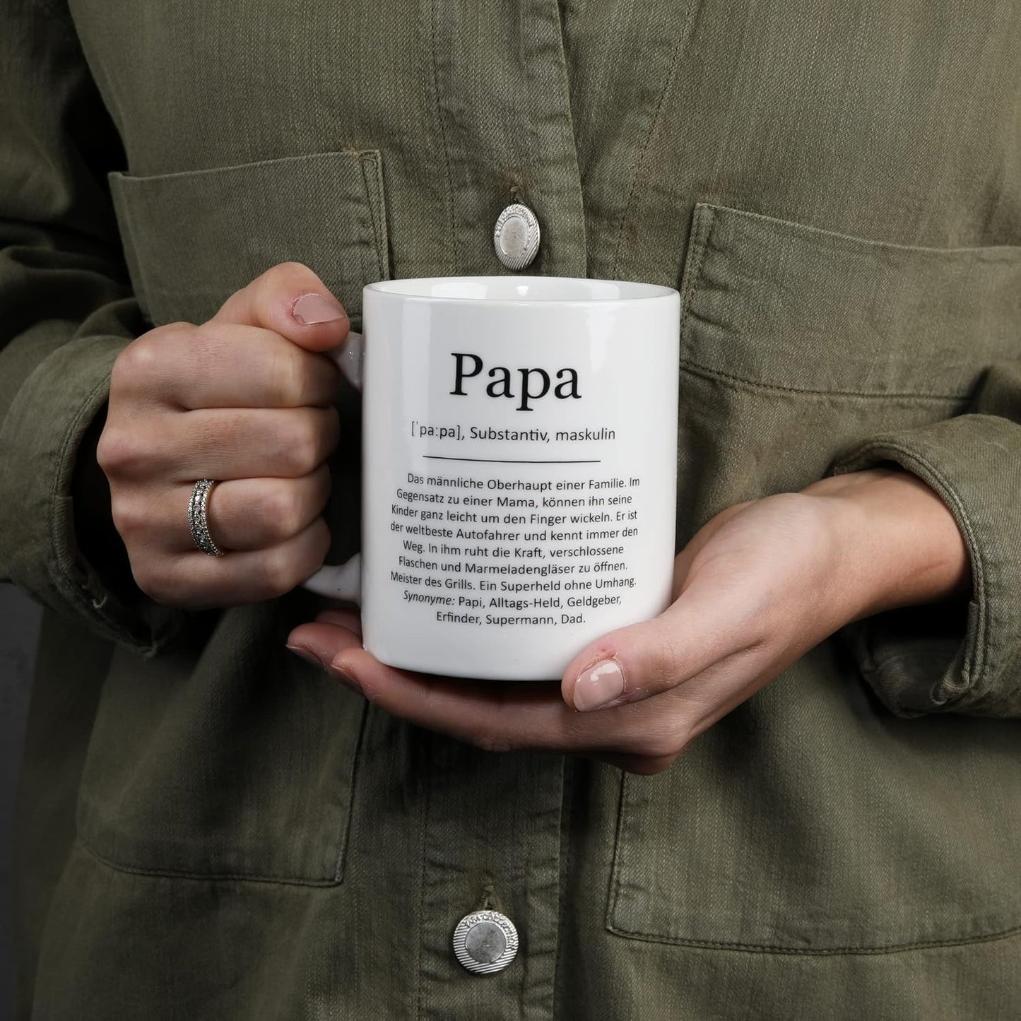 Papa Mug with Saying - Gift Father's Day Mug Dad in Loving Gift Box - Father's Day Gift Mug - Gifts for Men