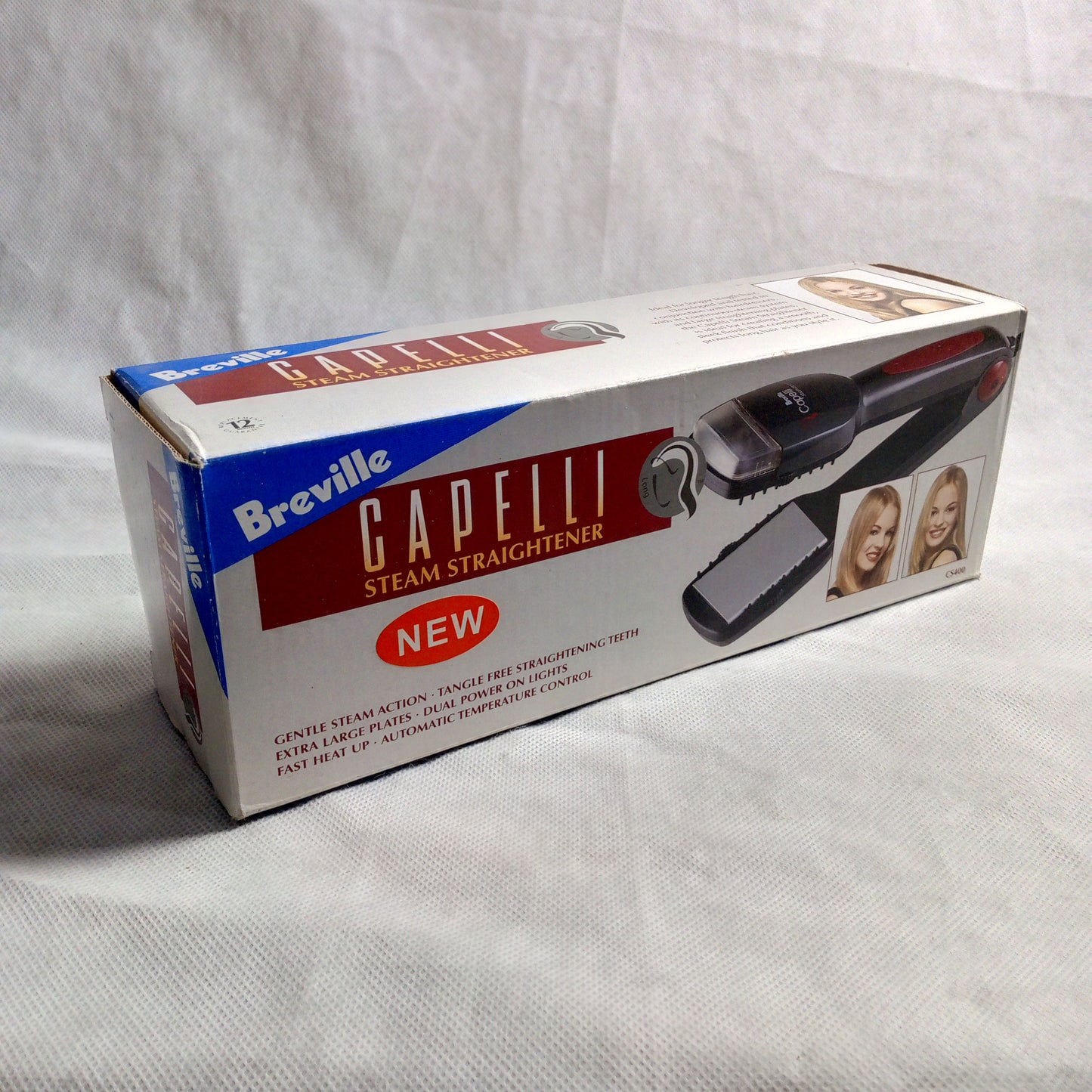 BREVILLE CAPELLI STEAM STRAIGHTENER