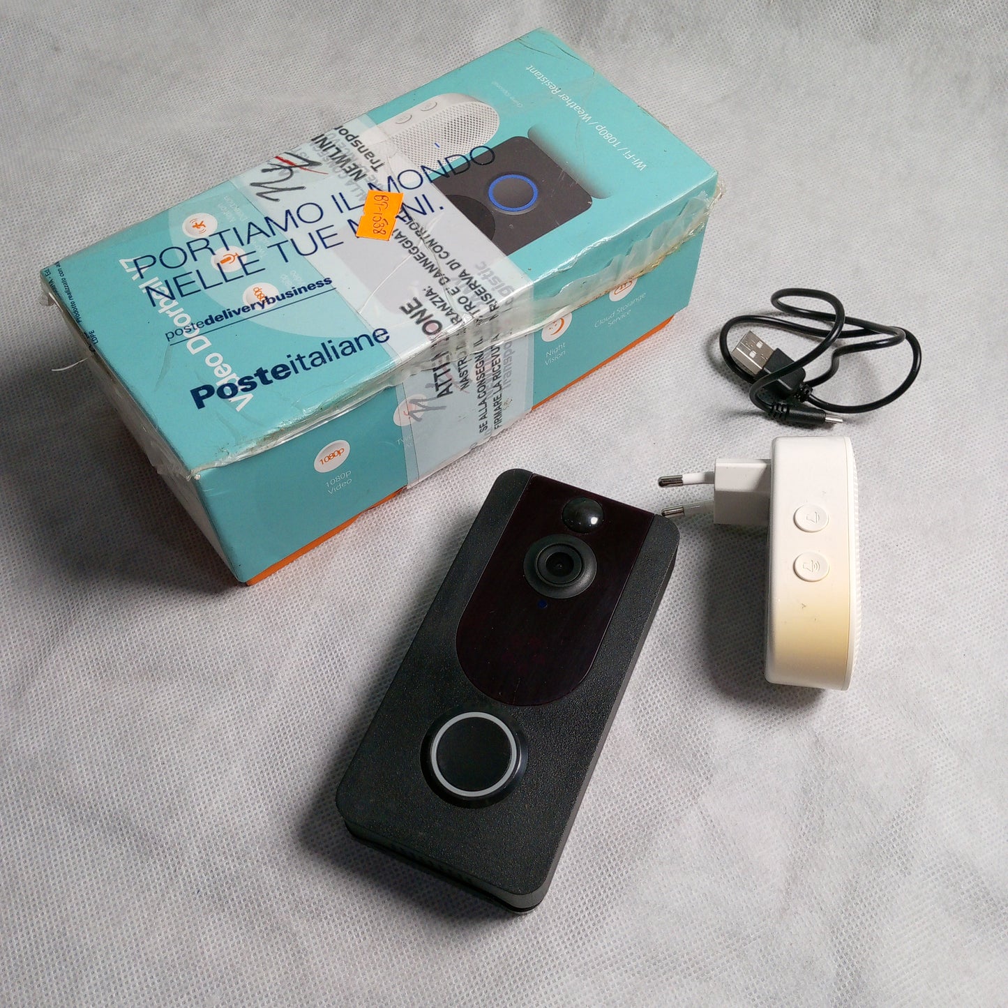 Hot Camz V7 1080p Video Doorbell with Chime