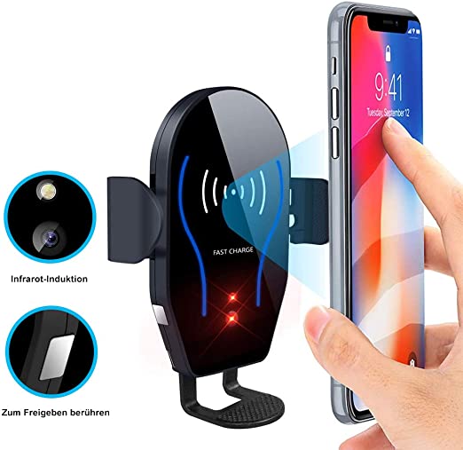 Mobile Phone Holder by OYEFLY, Compatible with Smart Model 453 Forfour Fortwo Universal Smartphone Holder for Optimal Viewing Car Mobile Phone Holder Comes with Wireless Charging Function