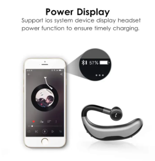 Bluetooth Earphone By HLstar F600 Wireless Usb Charging Business Headset Handsfree Stereo Bluetooth Earpiece Driving Sports Earbud Headset