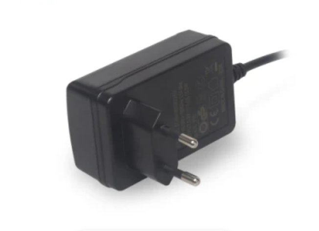 AC Adapter EU Plug 12V, 1A Wall Mount Indoor Use