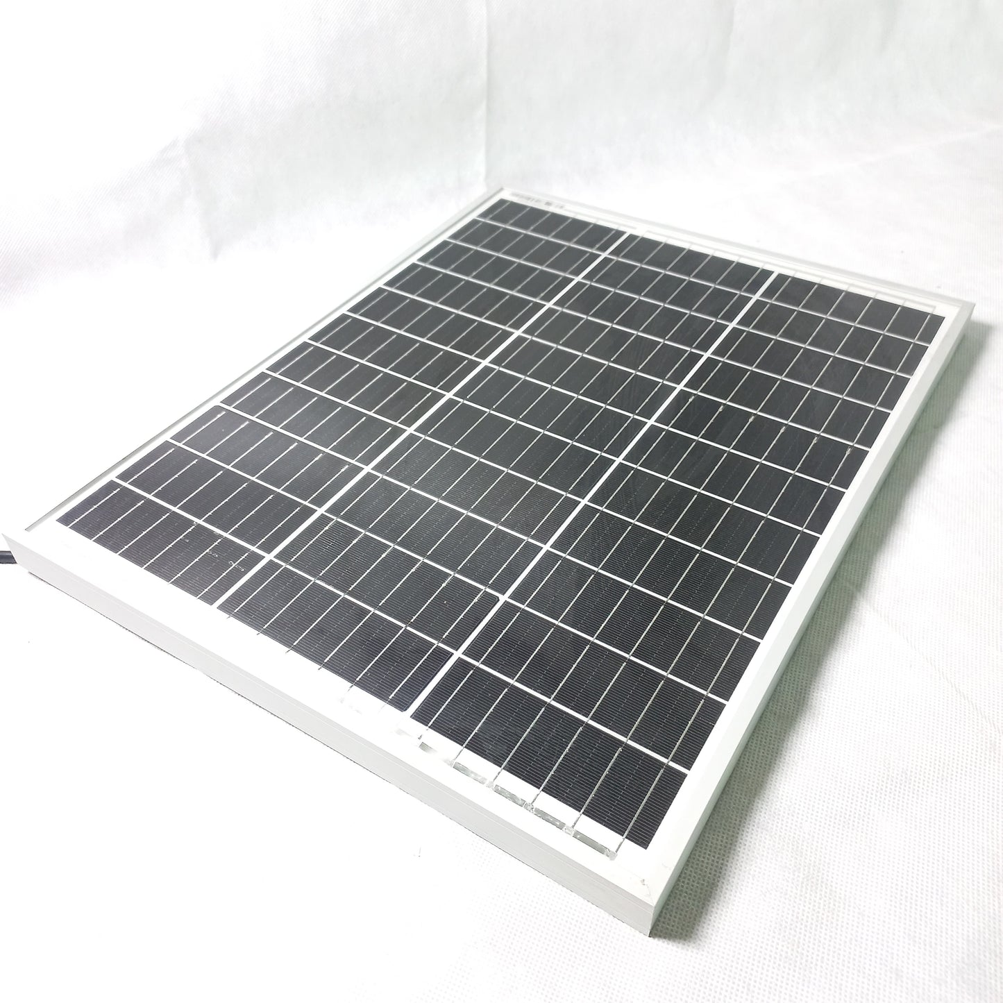 Newpowa 25W Monocrystalline Solar Panel 12V 25 Watt Mono Solar Panel Module for RV Marine Boat Off Grid