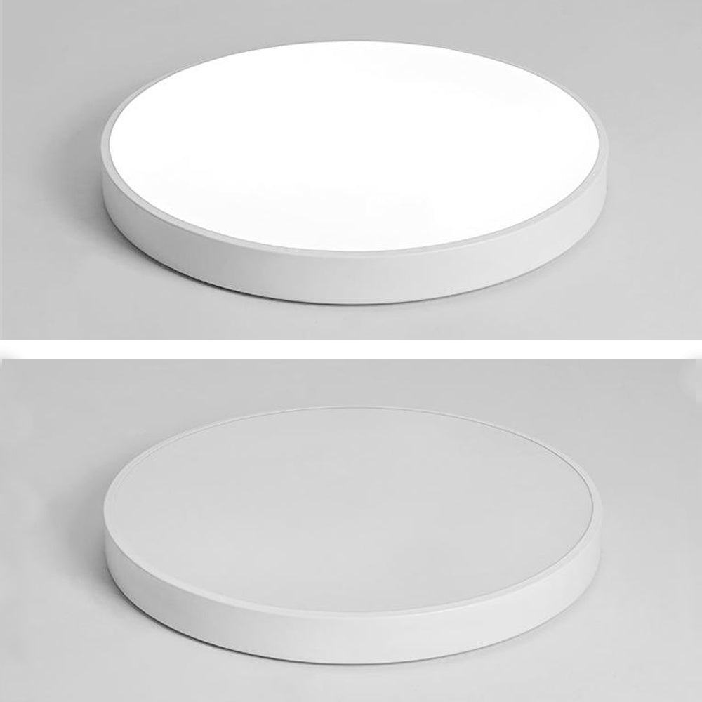 18W LED ceiling light warm white, 30x5cm white, A001-18WW-W