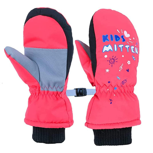 Kids Mitten Boys Girls Winter Waterproof Cold Weather Warm Snow Ski Gloves for Baby Girl Boy outdoor 2-9 Age…