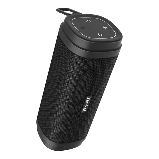 ZAMKOL Bluetooth Speaker, ZK306 Waterproof Bluetooth Speakers Portable Wireless & 30W Stereo Sound, with EQ Enhanced Bass, 5200mAh, Built-in Mic,TWS, Bluetooth 5.0,Suitable for Outdoor, Gifts