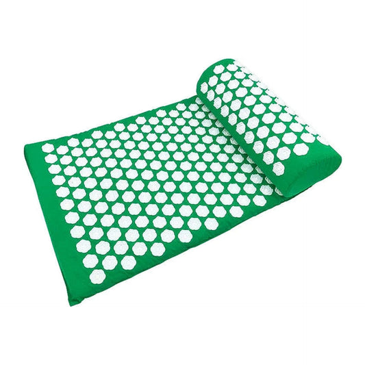 Acupressure Massage Mat, Stress Mat, Pain Lotus Spike, Acupressure Mat Massage, Yoga Mats, Green