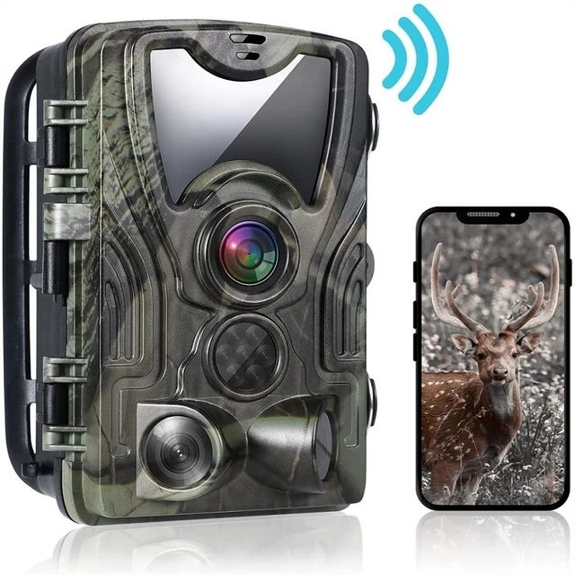 20MP 1080P Trail Wildlife Camera + 8GB HC801A IP65 Waterproof Night Vision Photo Traps Wildlife Cam Home Safety Cameras