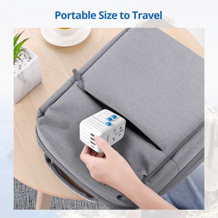 Portable Travel Adapter, Passport II Pro - The Perfect Home and Travel Adapter