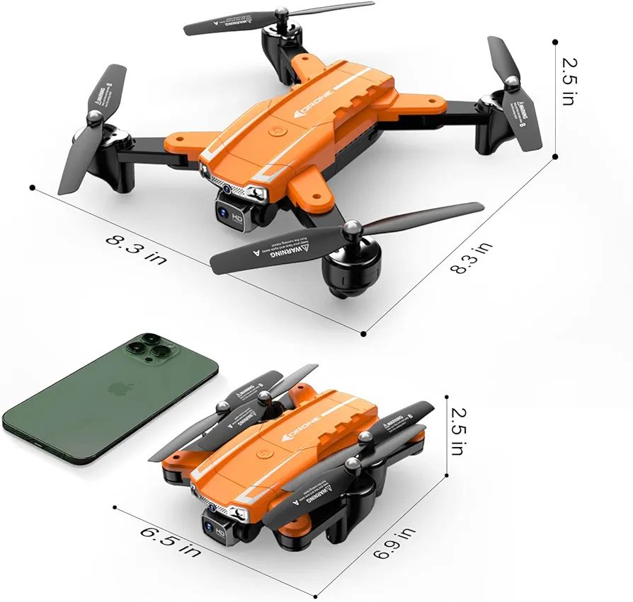 BC10 Professional 1080P Camera Drone, Foldable RC Quadcopter Drone, Suitable for Beginners, with 2 Batteries Flight Time 32 Minutes