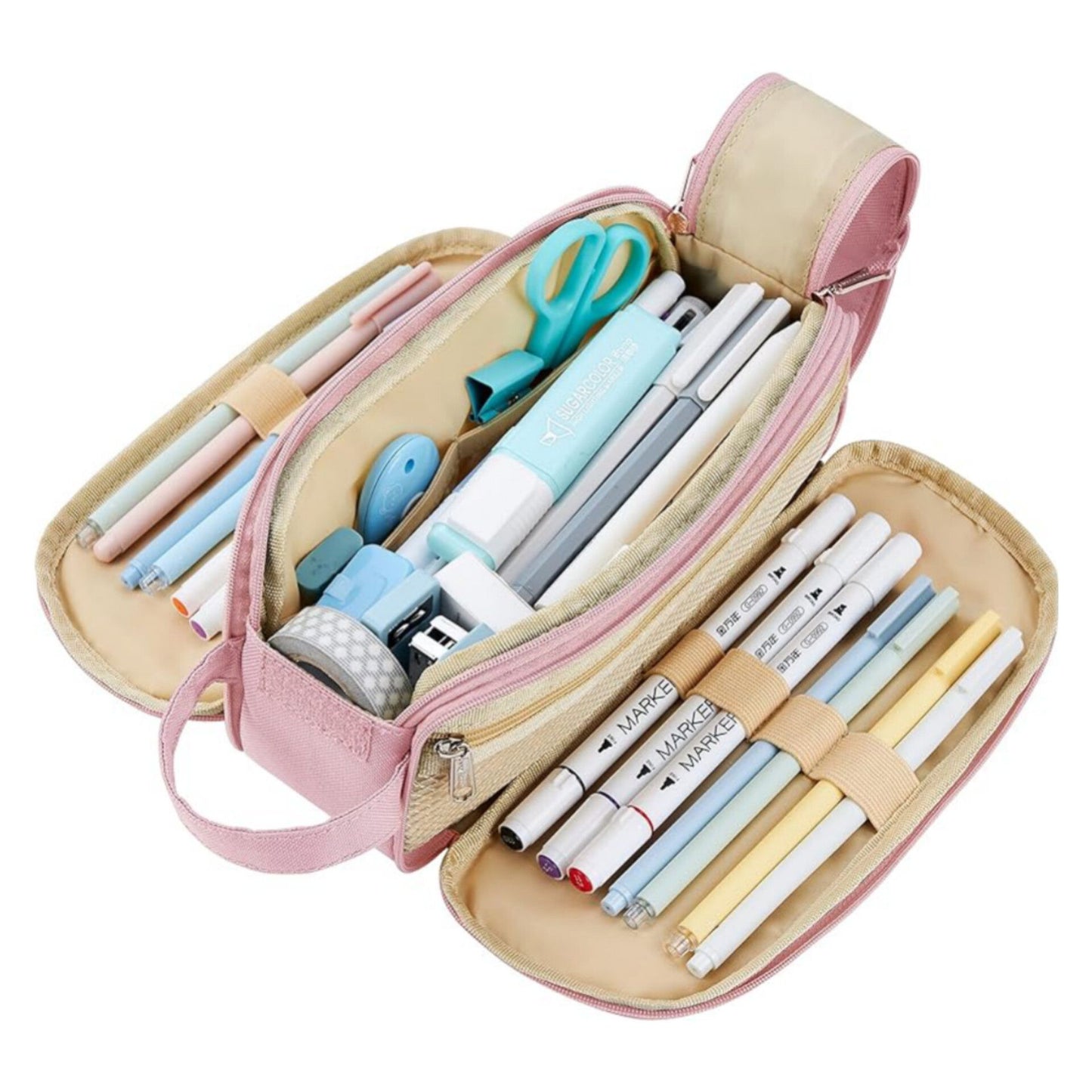 Pencil Case Large Capacity Pencil Case Pencil Case Pencil Case Pencil Bag Pencil Bag Stationery Bag Makeup Bag for School & Office Women Girls