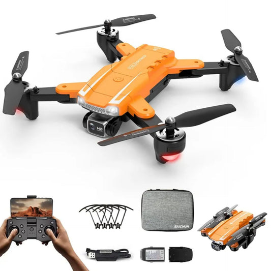 BC10 Professional 1080P Camera Drone, Foldable RC Quadcopter Drone, Suitable for Beginners, with 2 Batteries Flight Time 32 Minutes