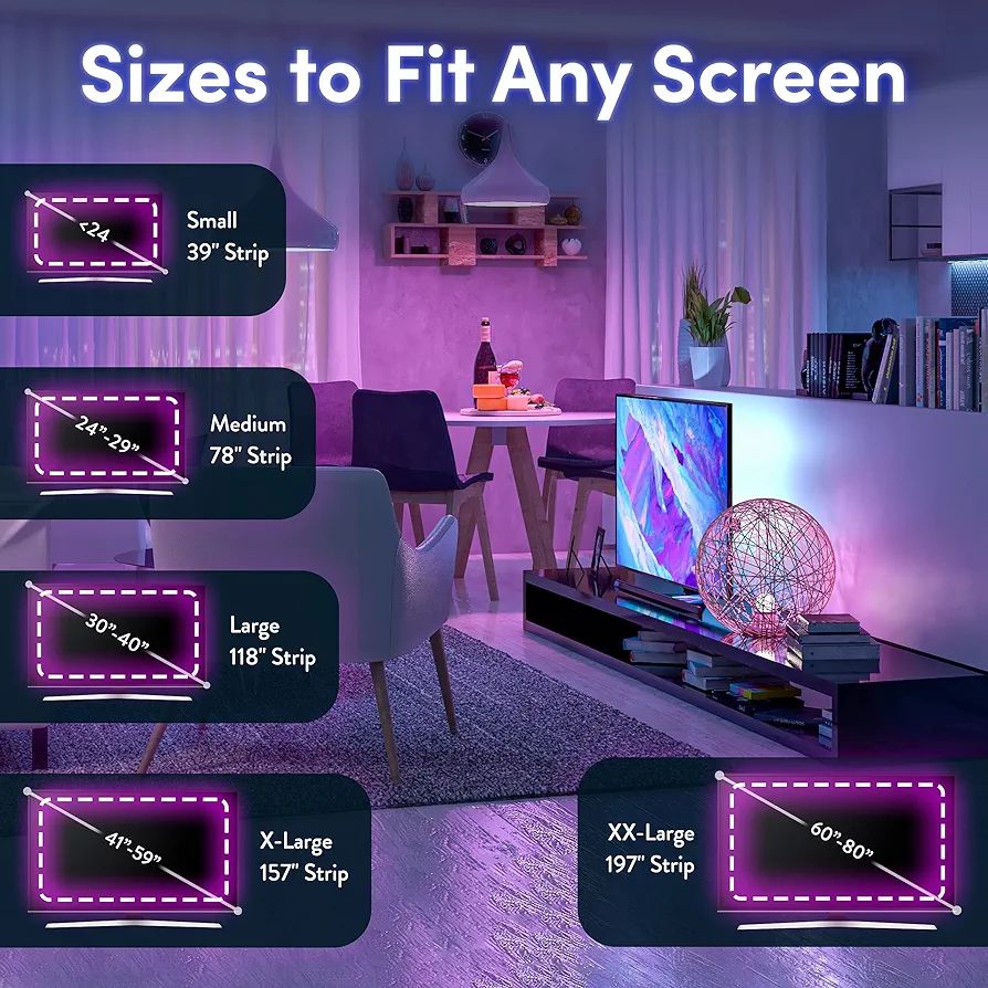 USB LED background light for TV in colour, 15 colours RGB LED Bias lighting for HDTV, TV screen and PC monitor, LED strip self adhesive