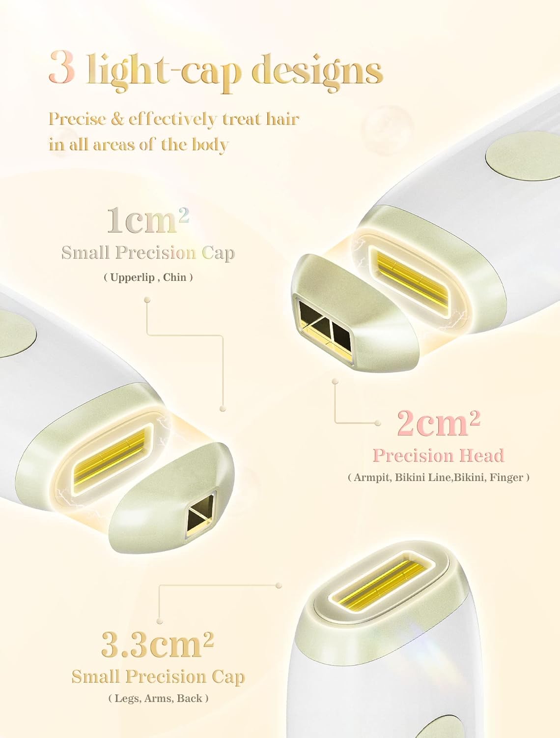 IPL Hair Removal for Women, 999,900 Flashes, 2-in-1 Permanent Laser Hair Removal, Hair Removal Device for Facial Legs Arms Whole Body Treatment