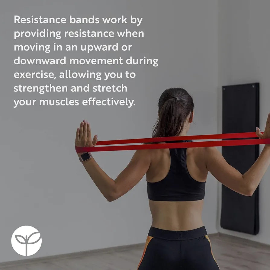 5 Mini Resistance Bands - Improve Flexibility and Workouts - High Intensity Training - Build Strength - Suitable for All Strengths and Exercises – Nutravita