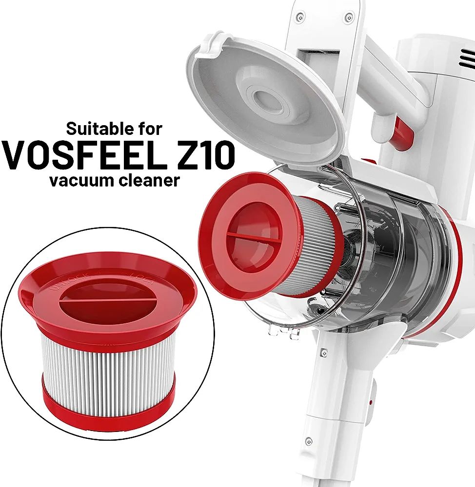 Replacement Filter For Vosfeel Z10 Cordless Vacuum Cleaner, 1 Filter