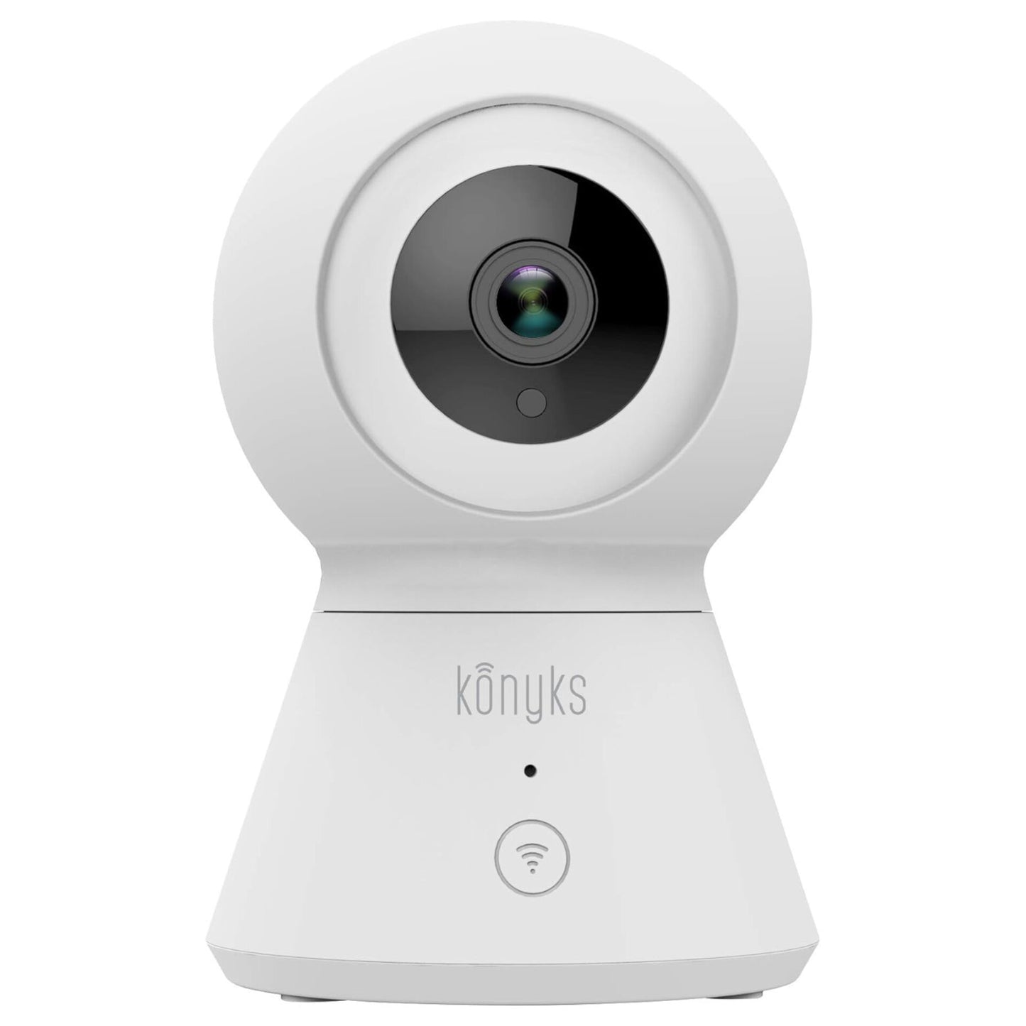 WiFi Security Camera, Full HD, Privacy Mode, Motorised 355°, Target Tracking, Notifications, Compatible with Google Chromecast & Alexa Echo Show