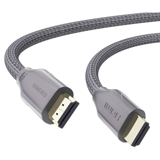 8K HDMI Cable 3.2 m, 4K @ 120Hz/8K @ 60Hz High Speed 60HZ 48Gbps Braided HDMI Cable Compatible with HDMI 2.1, High Speed with Ethernet, Blu-ray/PS5/Xbox Series X/Switch