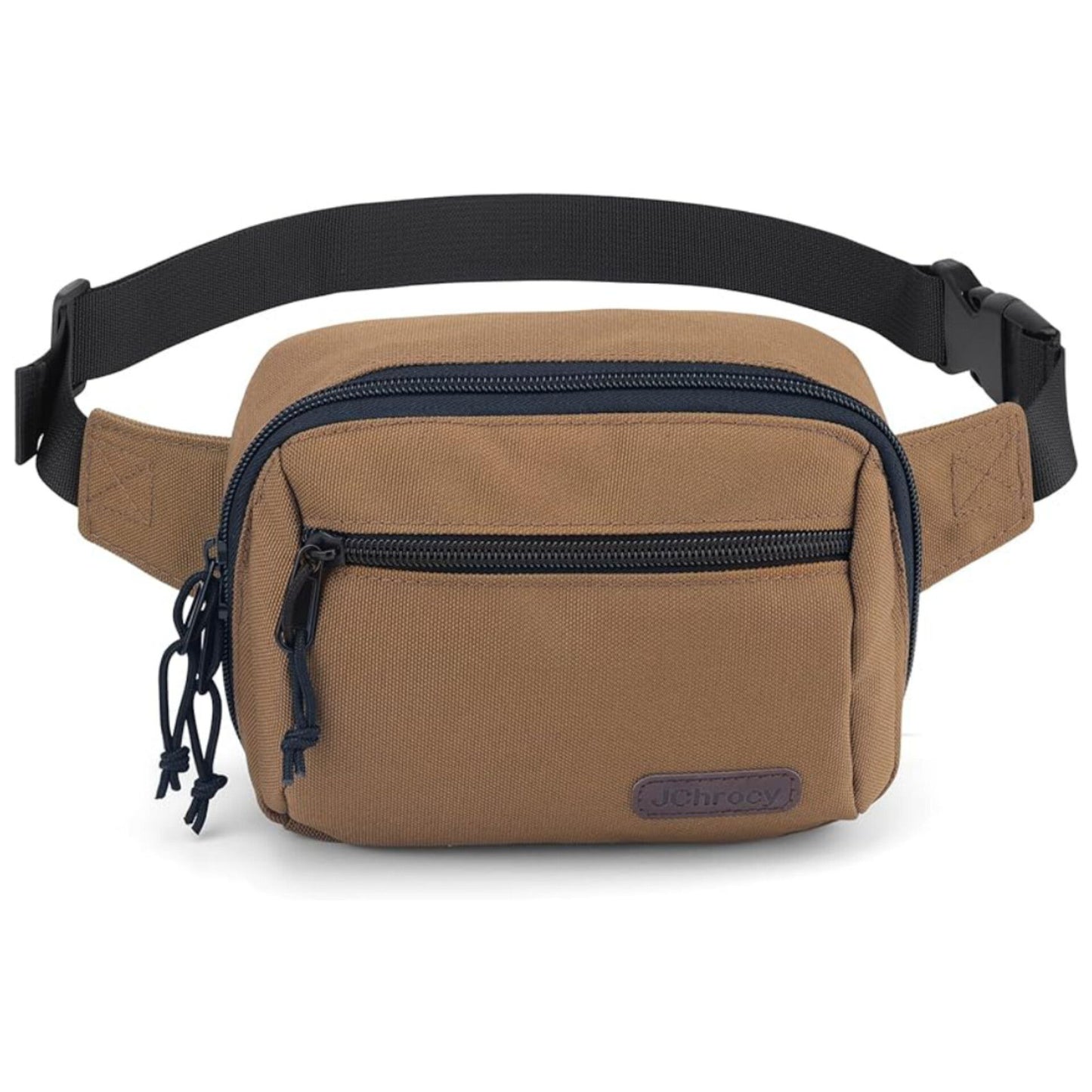 Bum Bag Men's Chest Bag Women Belt Bag Hip Bag Sport Waterproof Stylish Nylon Unisex, brown, Belt bag