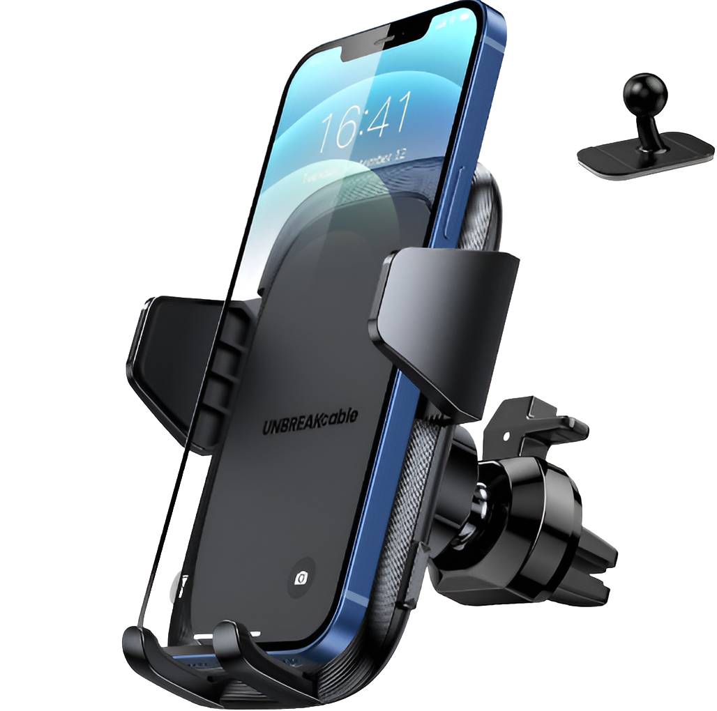 Car Phone Holder for 4.7'' to 6.9'' Car Phone Mount - Black