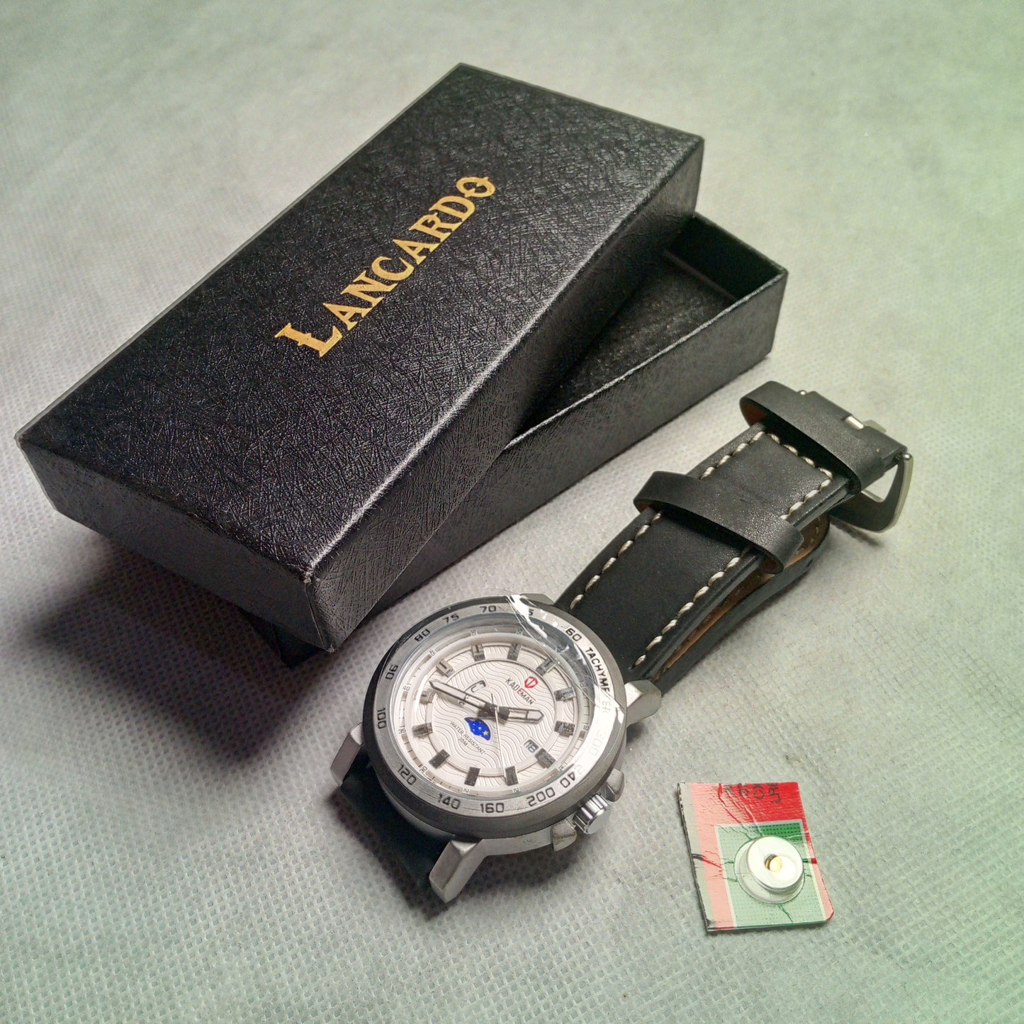 Kademan Watch 664 Analog Leather