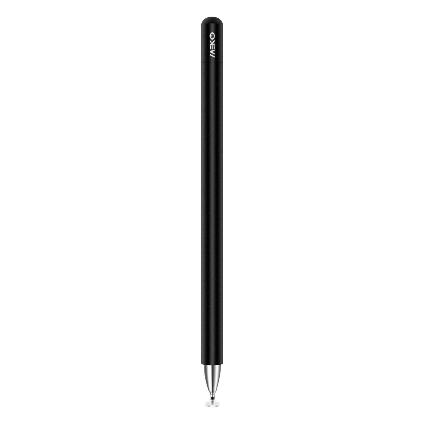 Stylus Disc Touch Pen, 2 in 1 Stylus Pen universal touch pen 100% compatible with all tablets touch screen iPhone iPad Samsung Surface Huawei Chromebook etc, magnetic cap, black