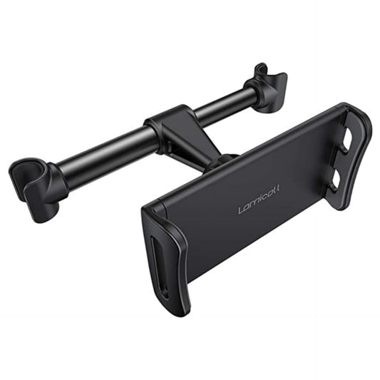 Car Headrest Mount by Lamicall, Tablet Headrest Holder - Stand Cradle Compatible with Devices Such as iPad Pro Air Mini, Galaxy Tabs, Other 4.7-10.5" Cellphones and Tablets - Black