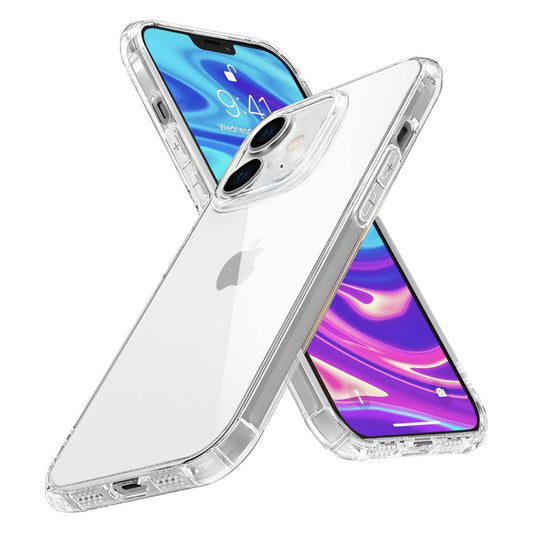 Case Crystal Clear Designed for iPhone 11 Case, [Anti-Yellowing Technology] Shockproof Protective Phone Case Slim Thin Cover 6.1 inch 2019, Crystal Clear