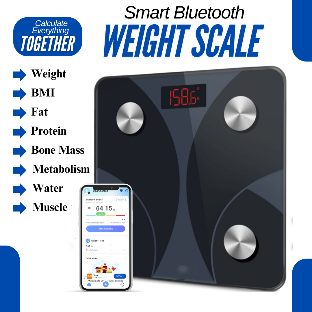 Smart Bluetooth Body Weight Scale