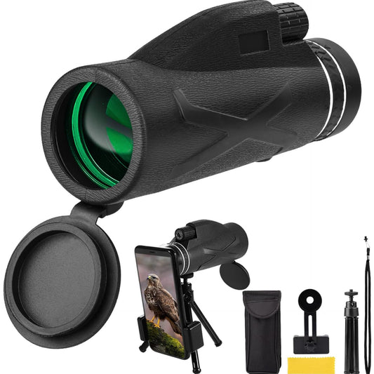 Monocular Telescope by FORMIZON, 12 x 42 HD Mobile Phone Telescope, HD Monocular Telescope, Waterproof, Portable